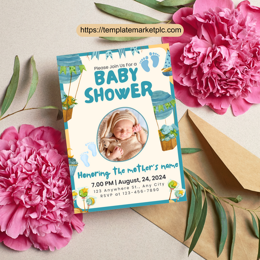 Editable Baby Shower Templates